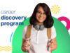 Το επίσημο εικαστικό του Career Discovery Program του Πανεπιστημίου Frederick.