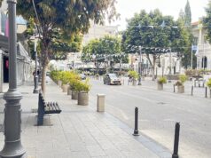 Η οδός Ανεξαρτησίας στη γειτονιά του ιστορικού κέντρου της Λεμεσού