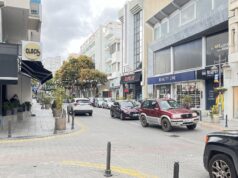 Η οδός Ανεξαρτησίας στο κέντρο της Λεμεσού