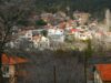 Οι Πλάτρες και το δασωμένο τοπίο της περιοχής σε χειμερινή λήψη