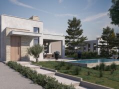 Αρχιτεκτονική απεικόνιση κατοικίας του Level Residences στο Σούνι.