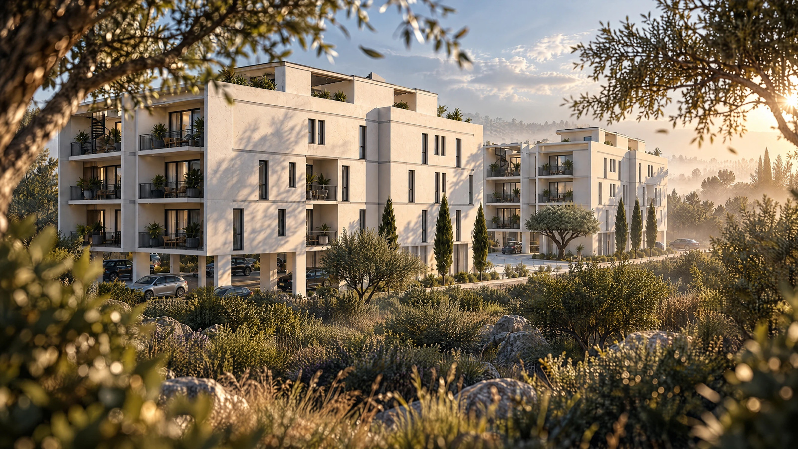 Ζακάκι: 40 διαμερίσματα, πισίνα και σάουνα στο σχέδιο Liora Ζακάκι: 40 διαμερίσματα, πισίνα και σάουνα στο σχέδιο Liora