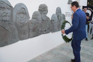 Υπουργός Εσωτερικών – Μνημόσυνο πεσόντων και δέηση για διακρίβωση της τύχης των αγνοουμένων της Μόρφου