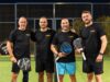 Συμμετέχοντες με ρακέτες padel στο Minthis Sports Ground