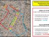 Επίσημος χάρτης κυκλοφοριακών ρυθμίσεων για τα έργα στη Σπύρου Κυπριανού, 24 και 25 Οκτωβρίου 2026.