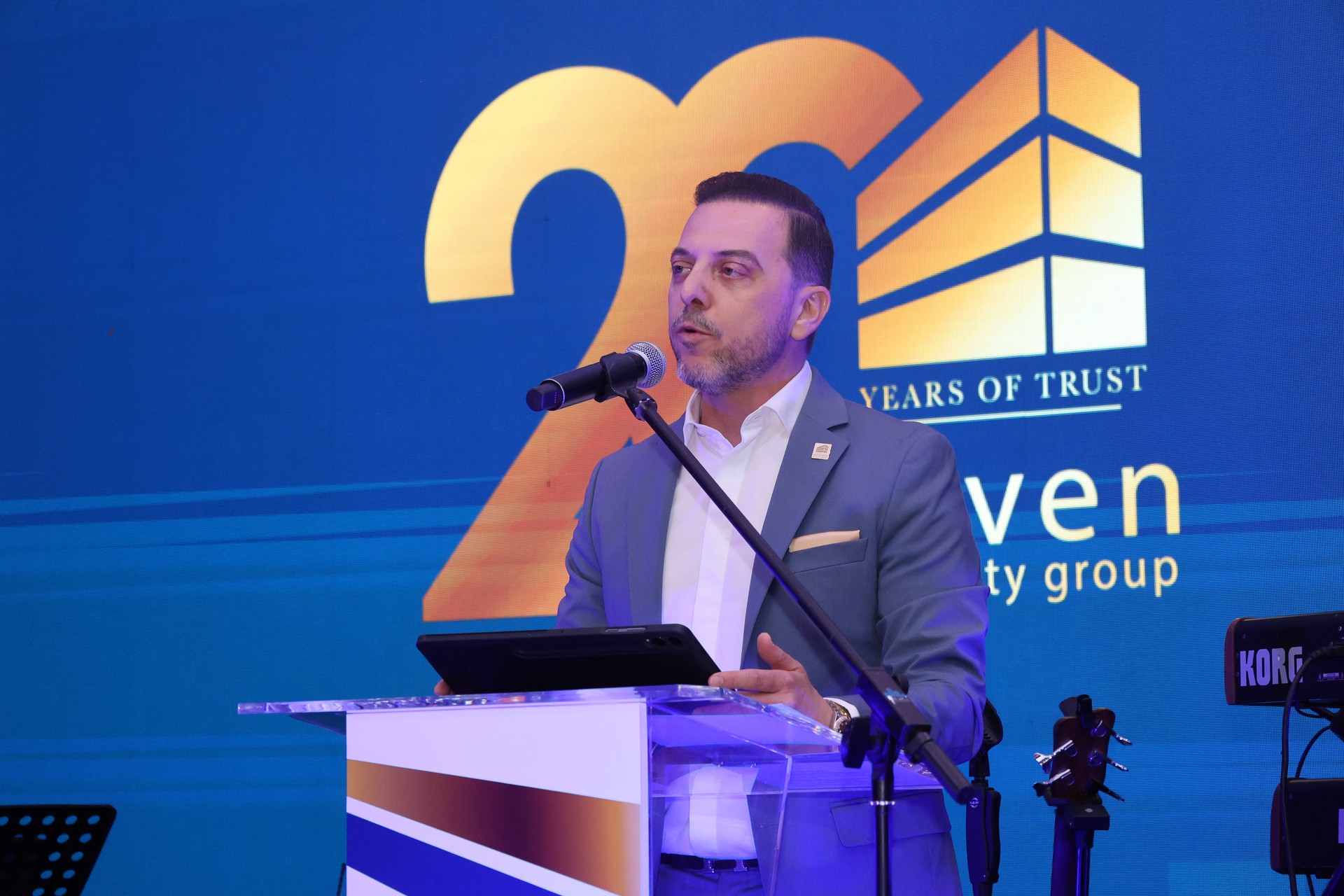 Βασίλης Αρτεμίου, CEO της Seven Property Group, στην επετειακή εκδήλωση