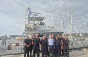 Με 20μελή αποστολή η «ΚΕΡΥΝΕΙΑ 1» σε επιχείρηση της FRONTEX