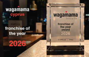 wagamama Κύπρου: Διεθνής διάκριση με το βραβείο Franchisee of the Year 2026