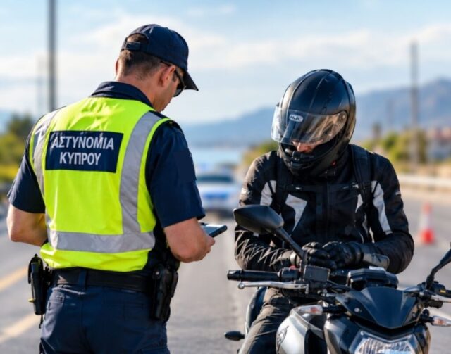 99 καταγγελίες για κράνος – Κατακρατήθηκαν 26 οχήματα και συσκευές
